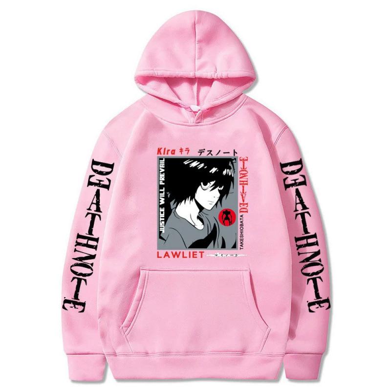 Death Note Autumn Print Men'S Hoodie Hoodie Y2K Clothing Retro Fashion New Break