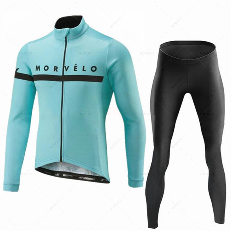 Spring and Fall Mens Long Sleeve Cycling Sets Bicycle Clothing Mountain Bike Clothes Suits Ropa Ciclismo 2026 Summer Breathable Cycling Suit