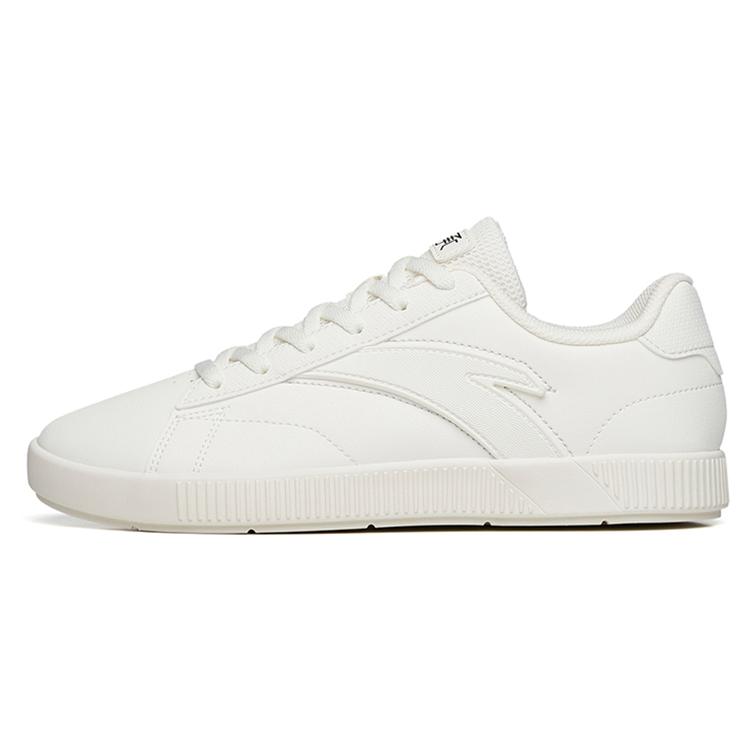 New Anta Low Top Skateboard Shoes Women's White 122258066-1