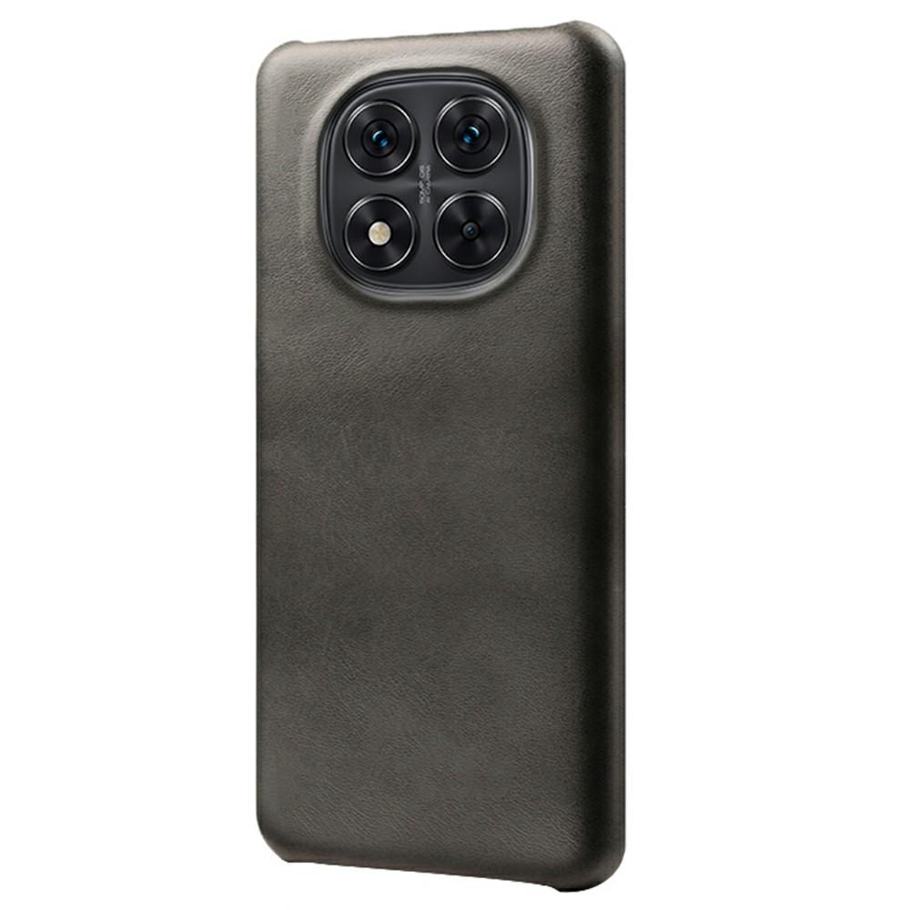 For Xiaomi Redmi Note 14 Pro 5G/Poco X7 5G Case Calf Texture PU Leather Hard PC Protective Phone Cover