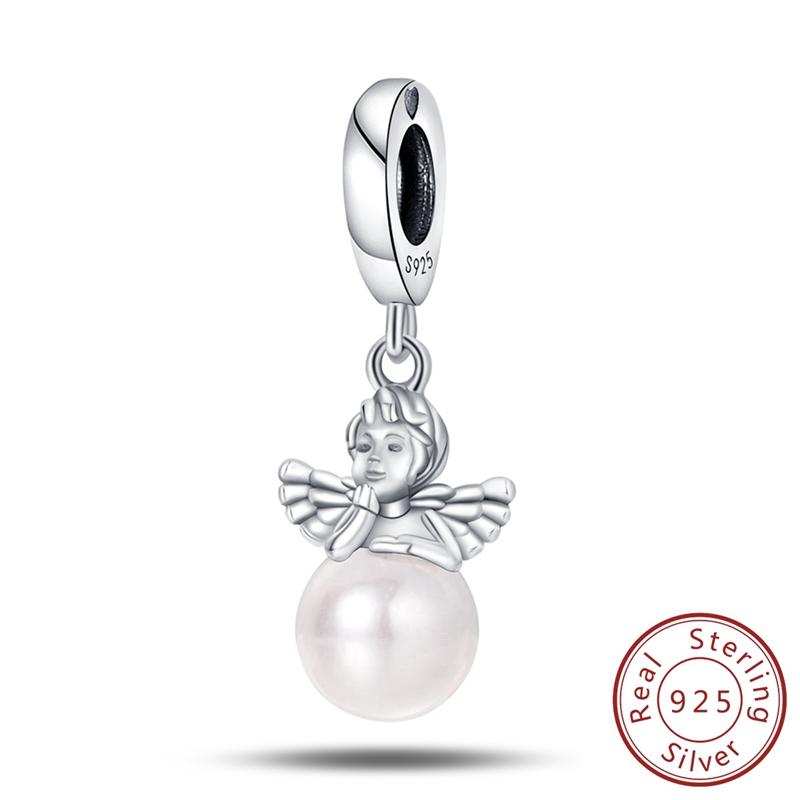 100% Copper Charms Pendants Fit Original Bracelet Diy Beads Dog Love Letter Cupid Love Lock Angel Butterfly