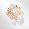 Fashion Court Retro Baroque Style Pearl Coat Brooch Anti-glossy Hundred with Pendant Accessories Long-Lasting Color Exquisite Hypoallergenic Brooch