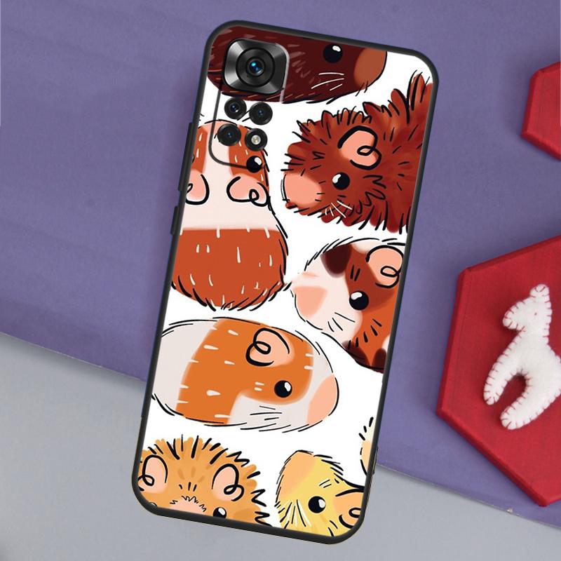 Lustiges Meerschweinchen-Muster Hülle Für Xiaomi Redmi Note 14 13 12 Pro 11 9 10 9S 10S 11S 12S Redmi 14C 10C 12C 13C Hülle