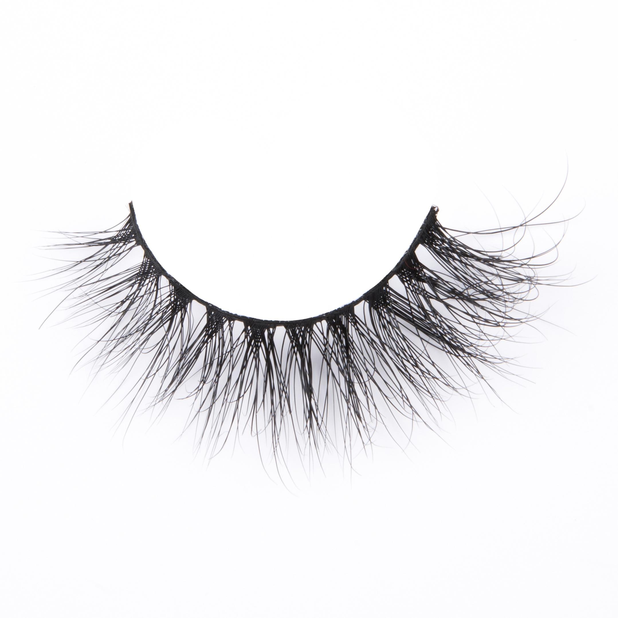 Private Label Handmade Four Magnets 3D Natural Magnetic Fake Eyelashes clear box&sample size&Mix чёрный