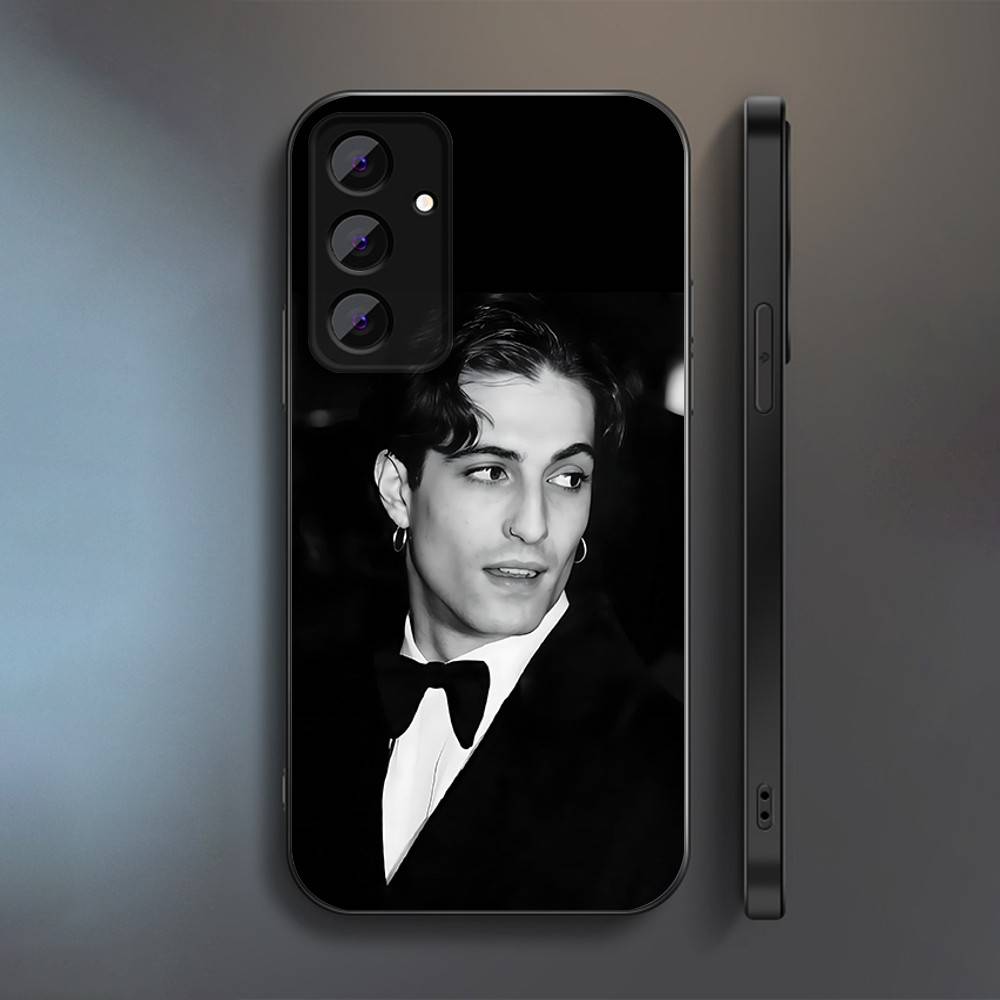 D-Damiano D-David Singer Phone Case For Samsung S 25,24,23,22,30,21,10,9,Ultra,Plus,Lite,FE,4,5 G Soft Black Case Samsung S20ULTRA5G