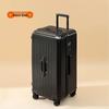 Lishen Large Capacity Aluminum Corner Travel Suitcase