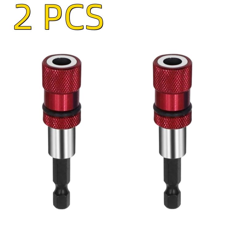 Hex Shank Vida Derinliği Manyetik Tornavida Bit Tutucu 1/4 Inç Hex Sürücü Matkap Uçları ile Bar Uzatma Tornavida Ucu