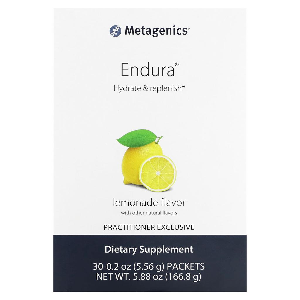 Endura, Lemonade, 30 Packets, 5.56G (0.2Oz) Each