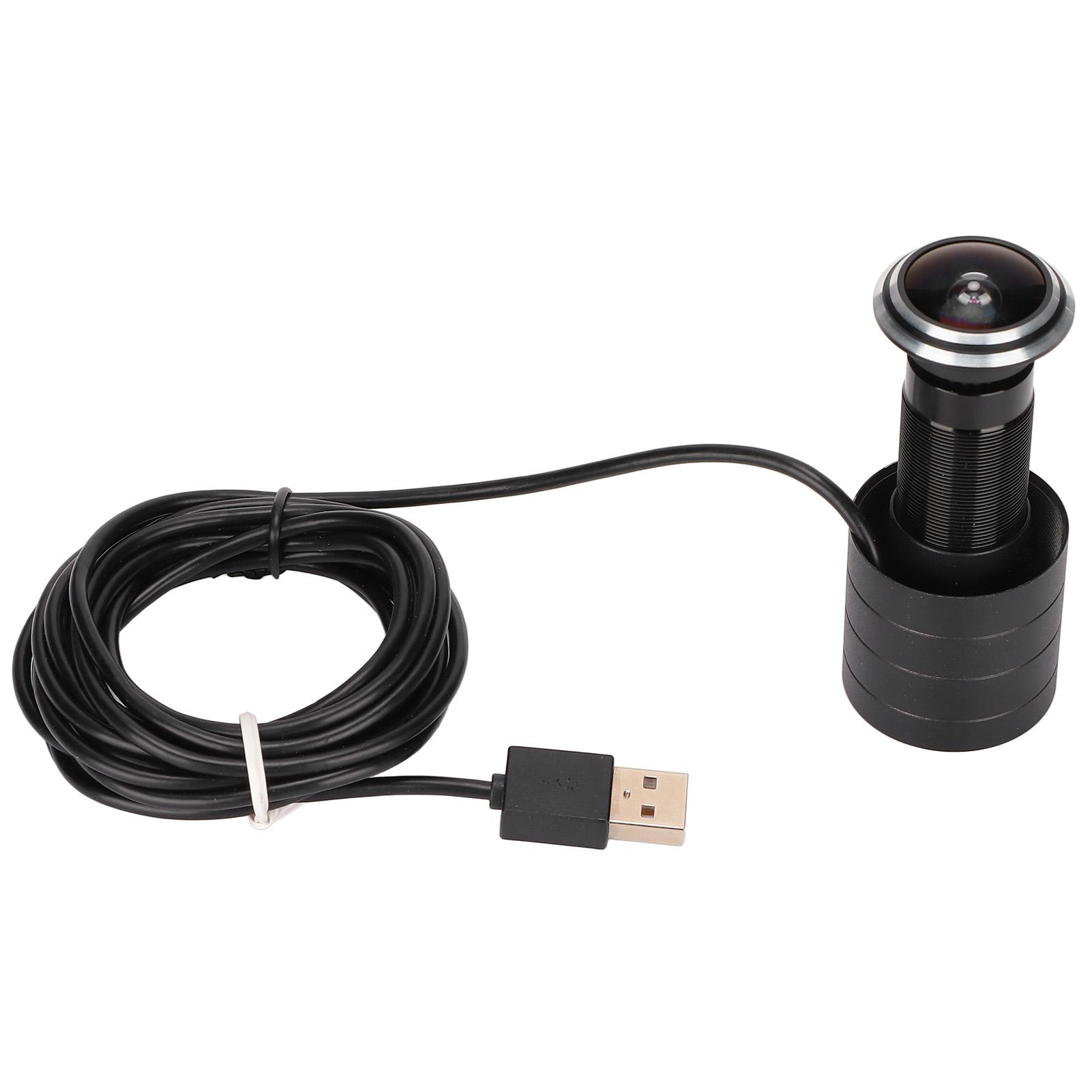 

Door Eye Hole Camera Wide Angle 1080P 2 Million Pixels Drivefree USB HD Peephole Camera for Home