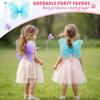Led Butterfly Wings Light Up Angel Wings Kids Hair Bows Girl Headband Costume Girls Dress Props Party Angel Luminous Fairy Wings