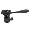 Głowica statywu płynna 360 stopni Panorama Stop aluminium Głowica statywu wideo ze stalową rączką Otwór śrubowy dolny 3 8 cala 5 kg