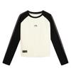Round Neck Embroidered Letter Pattern T-Shirt Women Tops AHSW390-1
