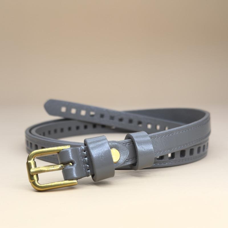 

Ремень в стиле ретро с джинсами, ремень для брюк, кожаный женский ремень, простой женский ремень 110cm-120cm серый