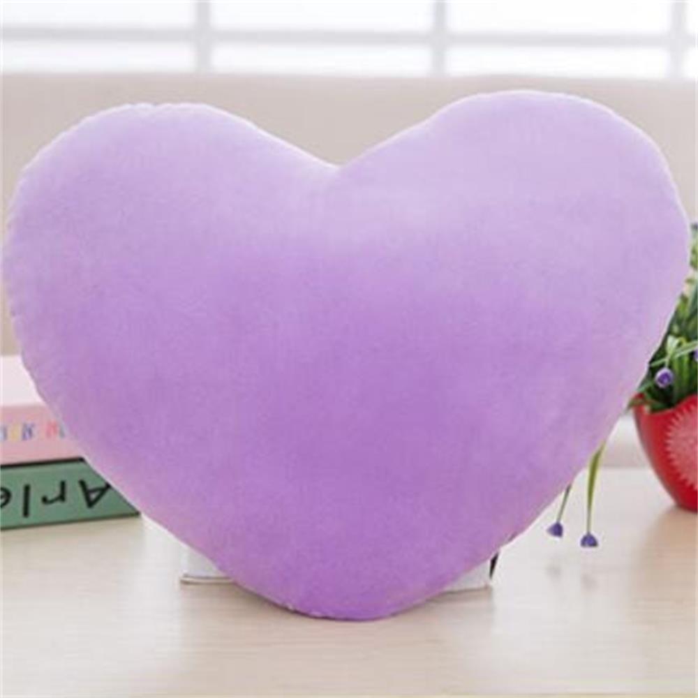 Red Color Valentines Day Home Decorative Heart Shape Heart Plush Pillow Stuffed Pillow Soft Pillow