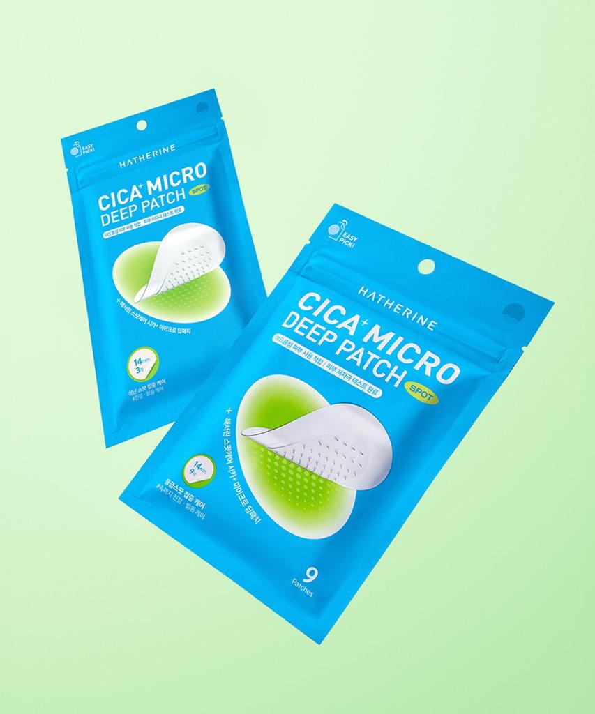 [5PACK] Spot Care Cica Plus Micro Deep Patch 9 Pack [Free Gift: 3 Deep Patches]