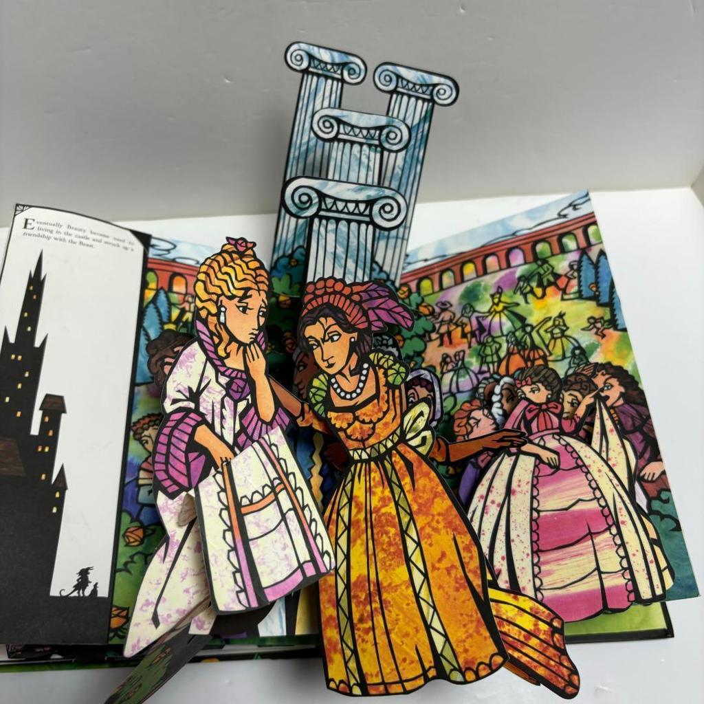 [USED] "Beauty and the Beast" Pop-up Picture Book, English Version