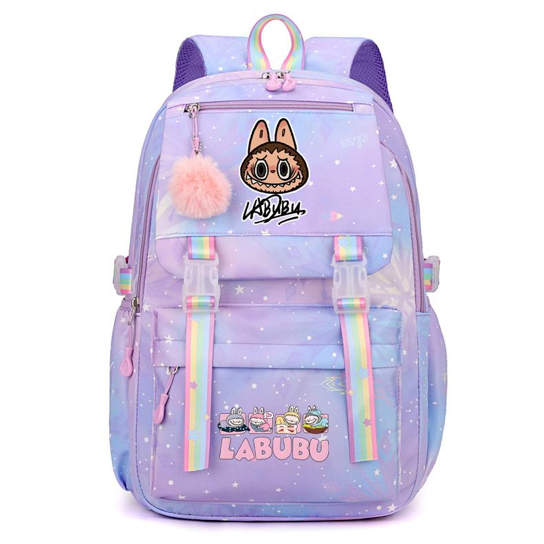 Niedlicher bedruckter Rucksack Teenger Student Kind Mädchen Junge Schultasche Buchtasche Damen Große Kapazität Wasserdichte Schultasche Reisetasche