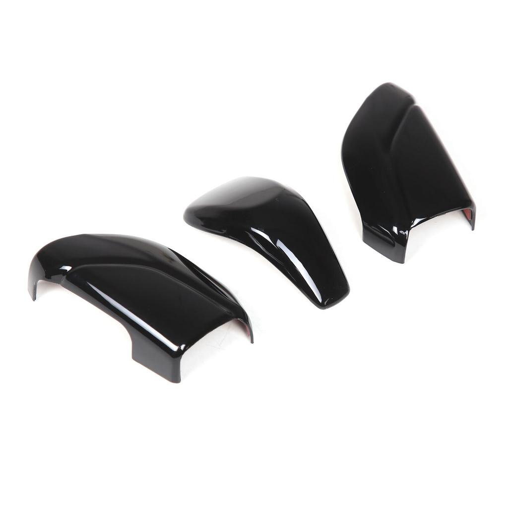 Glossy Black ABS Center Gear Shift Knob Trim Cover For Subaru WRX VB AT -24