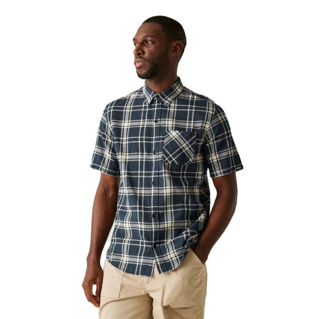 Regatta Mens Loran Short-Sleeved Shirt