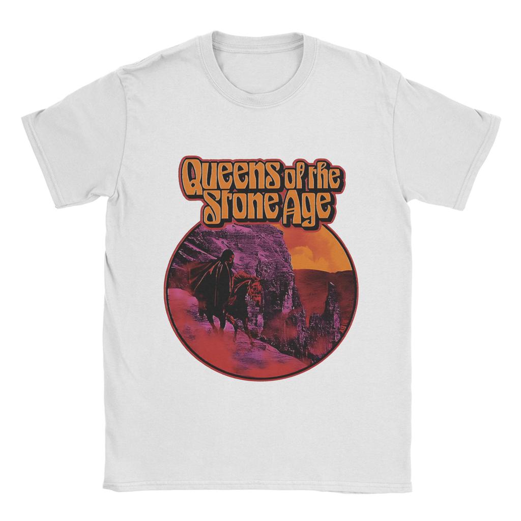 Stone Age Humor Queen Unisexs Printed TShirt Short Sleeve Shirt Printed Clothing for Streetwear