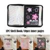 A5 6-hole Loose Leaf Notebook With Zipper and Edging Photo Album Guka Idol Small Card 1PC Shell Book or 10pcs Inner Pages