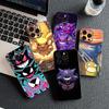 for Samsung Galaxy S20 S22 S21 FE Ultra Plus A07 A17 A15 A16 A25 A57 A37 Phone Case P-Pokemons GO Gengar P-Pikachus Psyduck