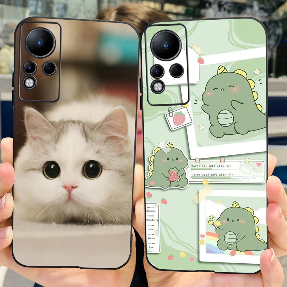 For Infinix Note 11 Case X663 X663B Stylish Painted Back Cover 6.7'' Shockproof Phone Case For Infinix Note 11 Note11 Soft Shell
