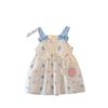 Children's Baby Clothes, New Cotton Cloth, Baby Girl, Princess Suspender Skirt, Vest Skirt, Free Bag