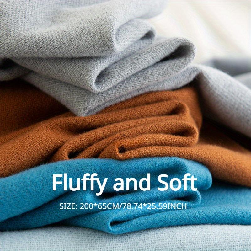 New 26 Colors Fashion Winter Scarf Men Warm Cashmere Feeling Scarf Man shawl Luxury Wool Lady Pashmina Scarves Women