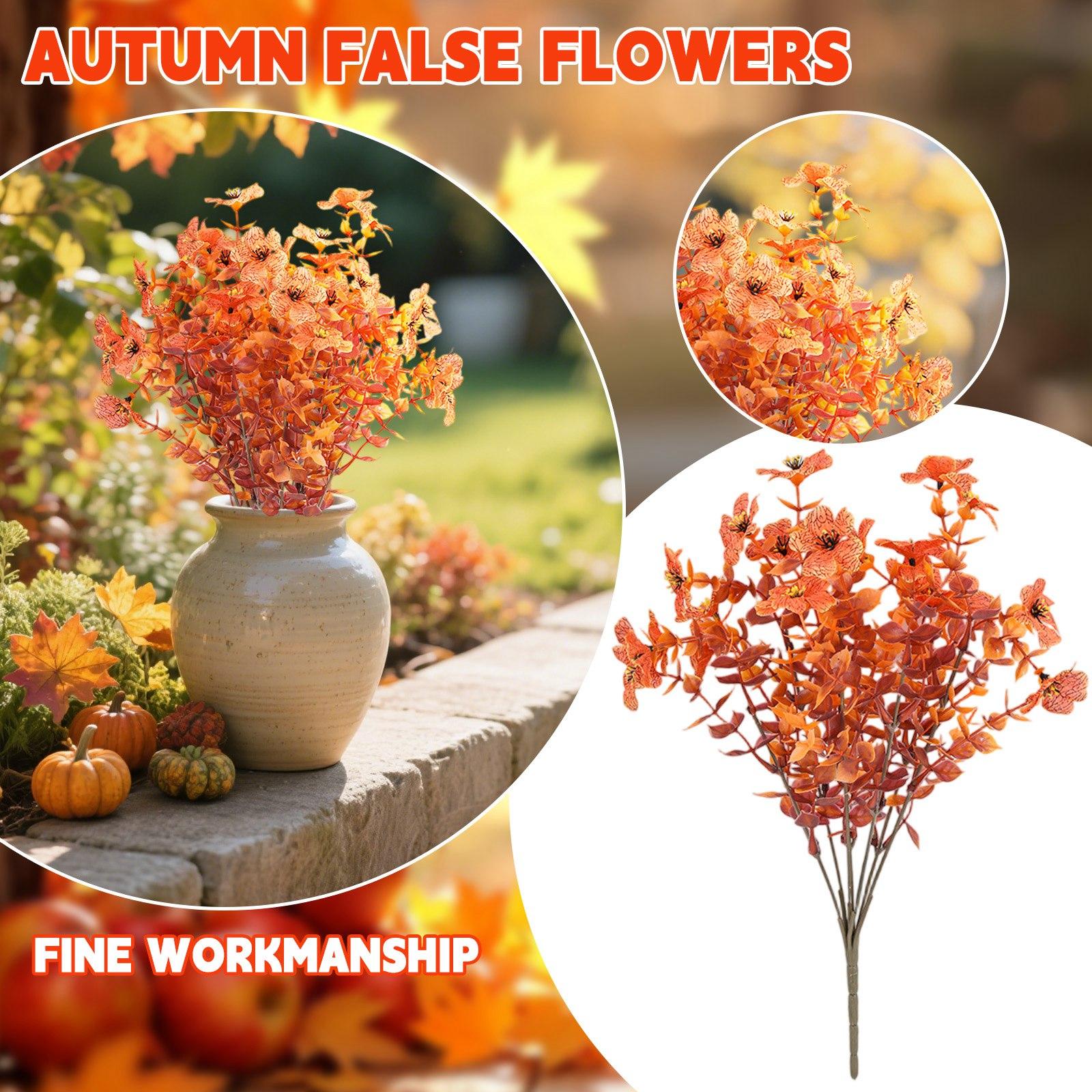 

Искусственные цветы, Искусственные растения, Украшения для вечеринок, Цветы для домашнего декора, Украшения для стола, Подходит для декора, Декор на День благодарения One Size