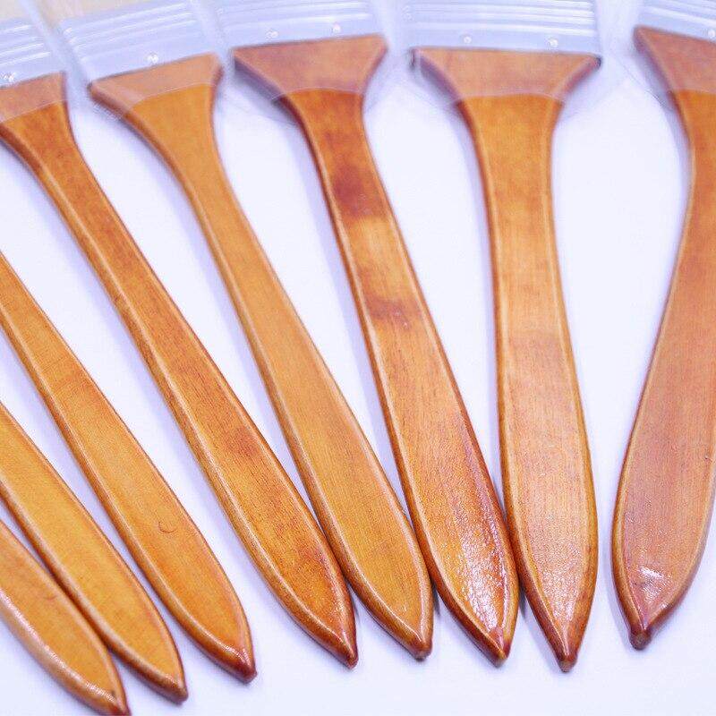 JOWOART 8 buc/set perie perie lată perie cu peri de porc perie rând stilou perie cu tijă lungă perie de umbrire pentru frecat pentru pictură în ulei