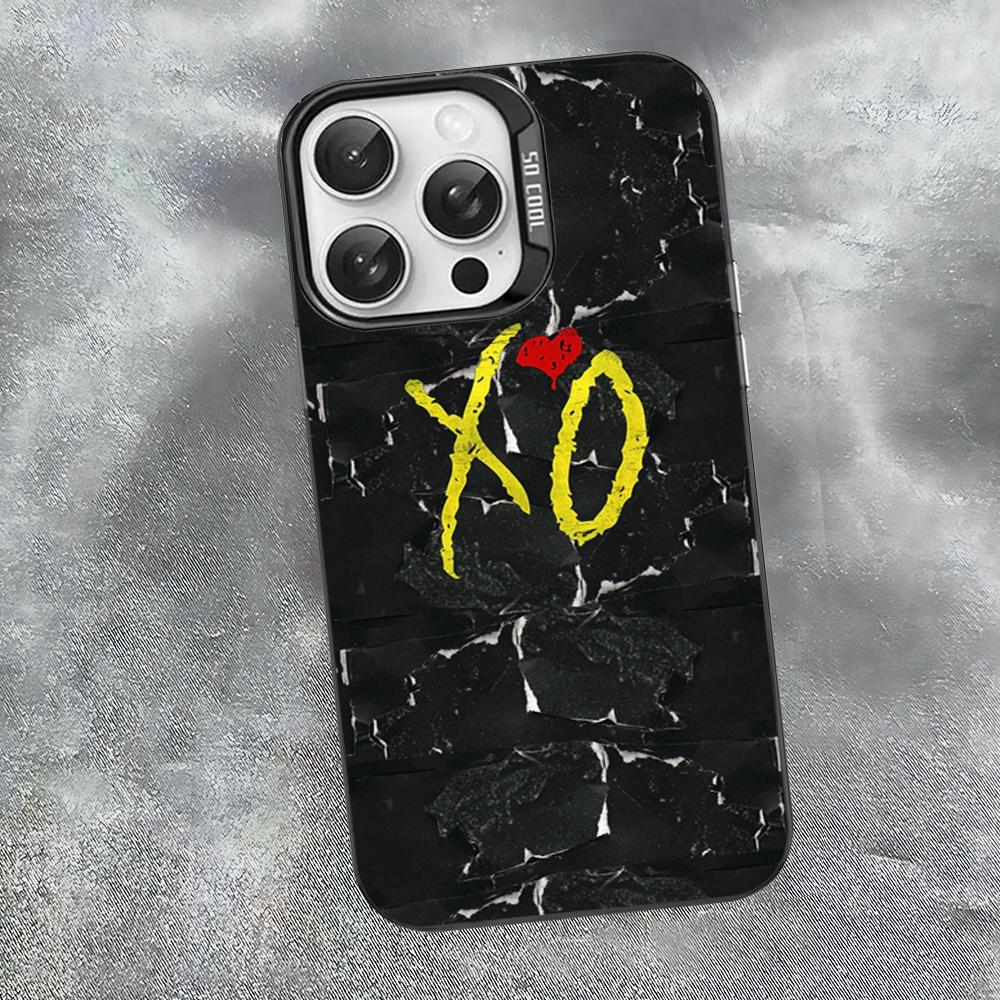 The Weeknd Xo (6) Phone Case For iPhone 16 15 14 13 12 11 Pro Max X XR XSMAX 8 7 Plus Matte Shockproof Back Cover