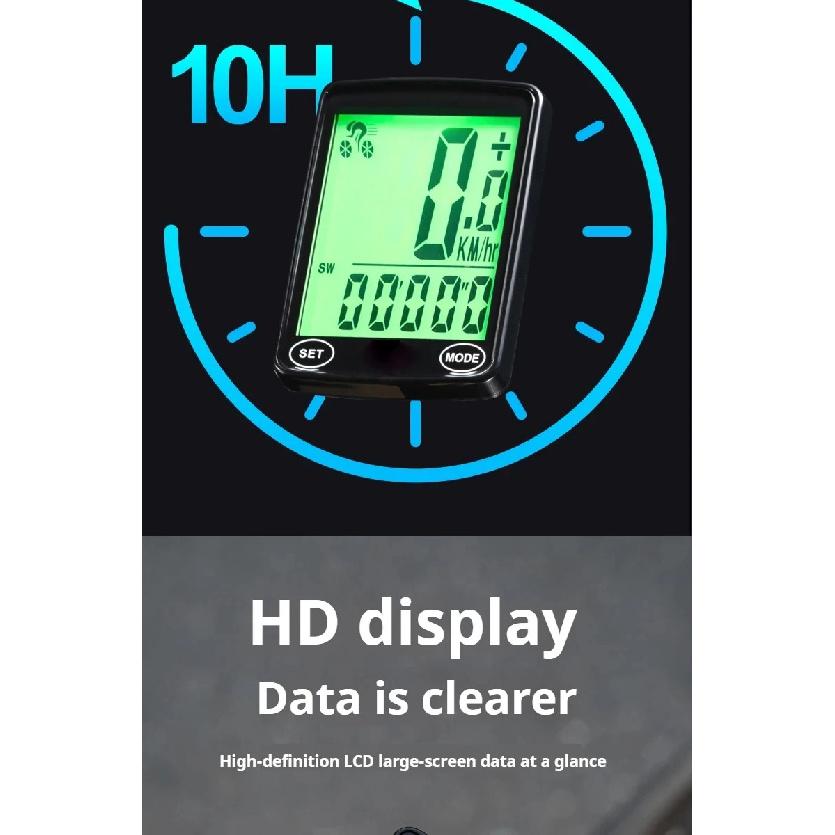 Wireless Bicycle Computer Touch Screen Bicycle Computer Mountain Bike Speedometer Cadence Sensor Gps For Bike Bike Accessories