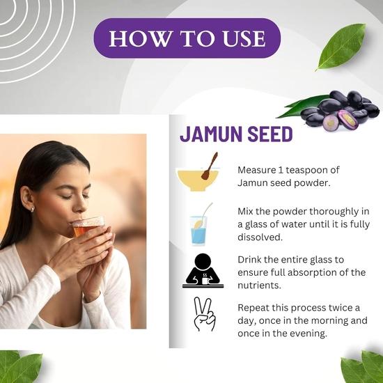 BIRJU MAHAVIR Jamun Seed Sabut, Jambu Beej, Multi-colored, 1000 g