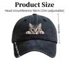 Verstellbare Katzen-Baseballkappe Coole Katze Sonnenhut Modische Wilde Trucker-Kappe Unisex-Stile