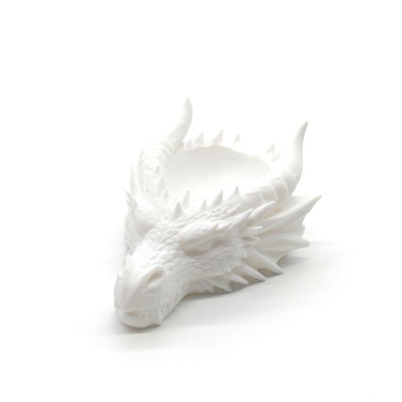 Dragon Head Storage Tray Gothic Jewelry Display Unique Storage Rack Fantasy Ornament for Bedroom Desk Home