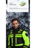 Reflective Rainproof Winter Coat with Thick Inner Liner for Traffic Duty and Cold Protection