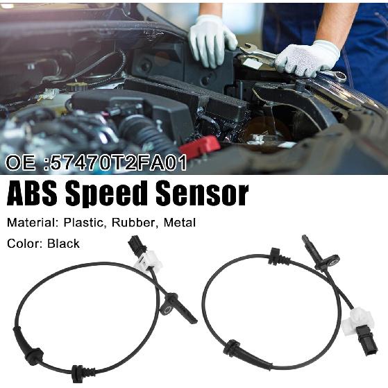 

ACROPIX Car Rear Left Right ABS Wheel Speed Sensor Fit for Honda Accord 2013-2017 No.57470T2FA01 - Pack of 2