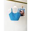 Lu Same Sports Vest Female Outwear Semi-Fixed One-Piece Cup Bubble Wrap Push up Sports Bra Workout Yoga Vest