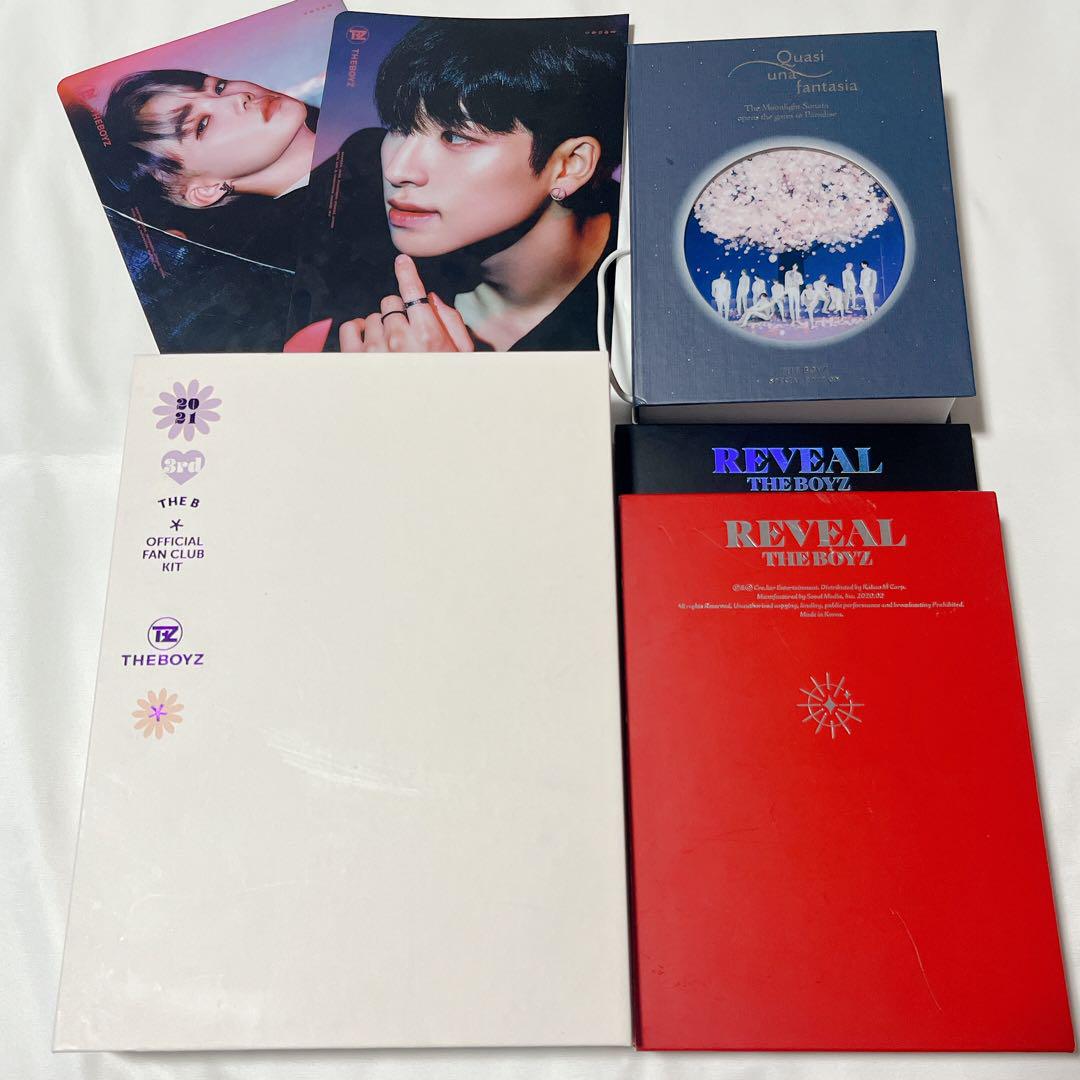 

[USED] THE BOYZ Sunwoo Welcome Kit + CD/Clear File etc. Korean KPOP