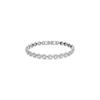 SWAROVSKI Una Angelic Tennis Rhodium Bracelet M 5071173