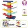 Children's Multi-layer Track & Inertial Car Building Set