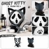 Plush Stuffed Animal Soft Toy with Hood and Sword Accessory Halloween Themed Plush Doll for Kids and Collectors