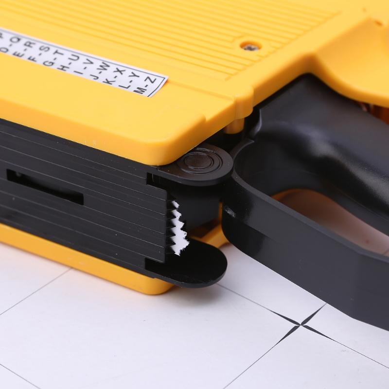 Price Gun Price Numerical Tag Gun Handheld Pricing Labeller MX-6600 Plastic Label Maker for Retail Shop Grocery Store