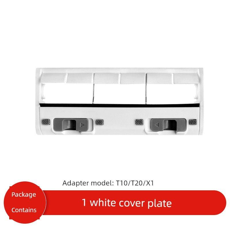 

Applicable to Ecovacs Sweeping Robot Cover X1/T10/T20/T5/T9 Max/N8pro Accessories Main Brush Cover 1 White Roller Brush Cover