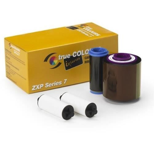 Ruban monochrome ZXP7 - ZEBRA - 800077-711EM - Noir - 5000 images - Transfert thermique