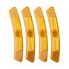 Clip Bicycle Reflectors Front Rear Mount Reflective