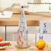 Dengbi Food Grade Resealable Aluminum Foil Fresh-Keeping Ziplock Bags Small Size for Refrigerator and Freezer Storage