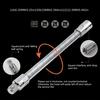 1/3Pcs Flexible Shaft Extension Bar 3/8" 1/4" 1/2" Drive Bendable Socket Wrench Extender