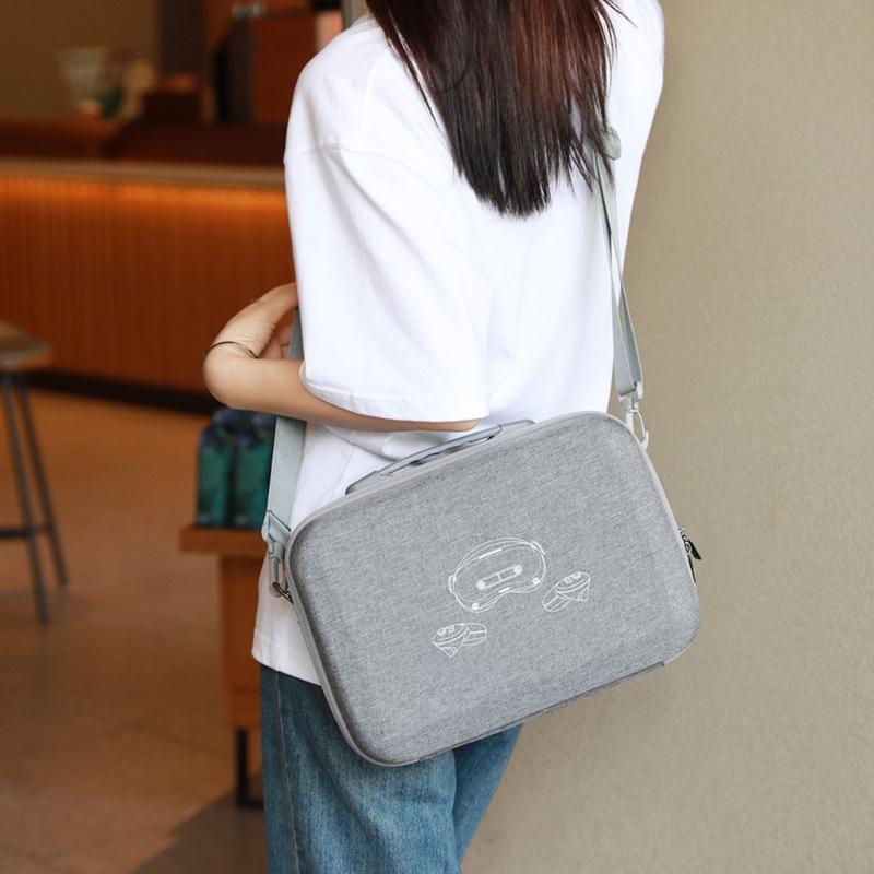 Portable Travel VR Carrying Case for 4 Ultra VR Shockproof EVA Storage Bag with Convenient Handle